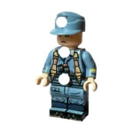 Hermann Goring Division Soldier with Blue Field Cap WWII – Custom Printed Brick Block Figure