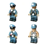 Hermann Goring Division Soldiers Collection WWII – Custom Printed Brick Block Figure