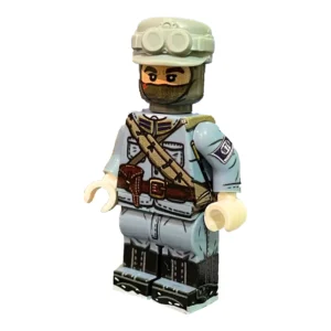 Japanese Artillery Cadet with Goggle Helmet WWII – Custom Printed Brick Block Figure Japanese Artillery Cadet with Goggle Helmet WWII – Custom Printed Brick Block Figure