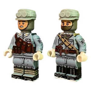 Japanese Motorcyclist and Artillery Cadet Collection WWII – Custom Printed Brick Block Figure Japanese Motorcyclist and Artillery Cadet Collection WWII – Custom Printed Brick Block Figure