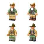 Japanese Saipan Campaign Soldiers Collection WWII – Custom Printed Brick Block Figure