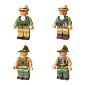 Japanese Saipan Campaign Soldiers Collection WWII – Custom Printed Brick Block Figure