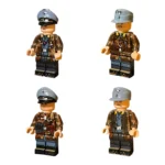 Luftwaffe Camouflage Soldiers Collection WWII – Custom Printed Brick Block Figure