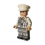 Nanjing Red Swastika Society Physician Second Sino-Japanese War – Custom Printed Brick Block Figure