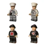 Nanjing Relief Workers Collection Second Sino-Japanese War – Custom Printed Brick Block Figure