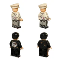 Nanjing Relief Workers Rear Views Second Sino-Japanese War – Custom Printed Brick Block Figure Nanjing Relief Workers Rear Views Second Sino-Japanese War – Custom Printed Brick Block Figure