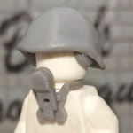 US Navy MK2 Communications Helmet and Neck-Mounted Telephone WWII – Custom 3D Printed Miniature Accessory Parts Pieces for Brick Block Figures